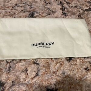 Burberry Ivory Wallet Dustcover